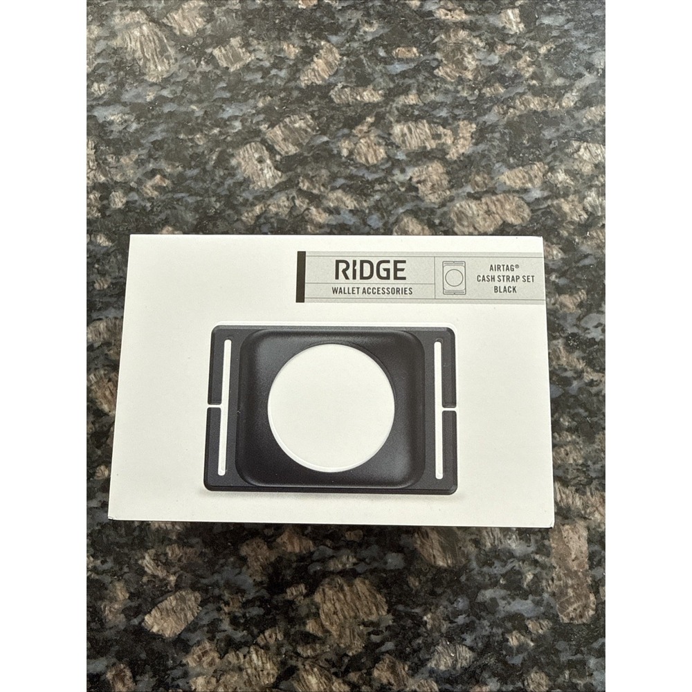Ridge Wallet Accessories AirTag Money Strap Complete Set